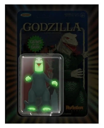 Action Figure Godzilla Toho ReAction Super7 Luminescente Glow in the Dark
