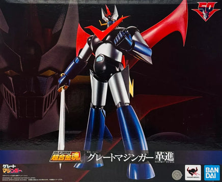 Action Figure Grande Mazinga GX-111 Soul of Chogokin Mazinger Kakumei Shinka