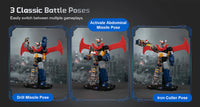 Action Figure Pantasy Mazinger Z Mazinga Set Costruzioni