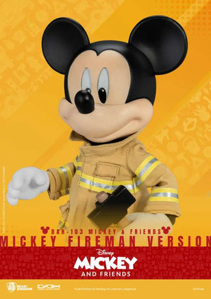 Action Figure Topolino Pompiere Mickey e Friends Donald Duck Fireman Version DAH