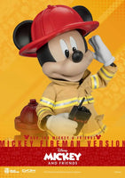 Action Figure Topolino Pompiere Mickey e Friends Donald Duck Fireman Version DAH