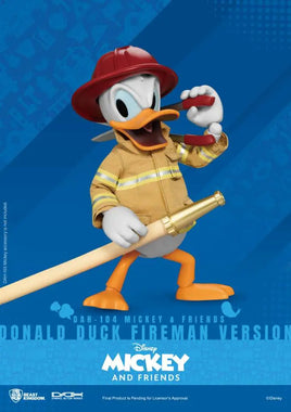Action Figure Paperino Pompiere Mickey e Friends Donald Duck Fireman Version DAH