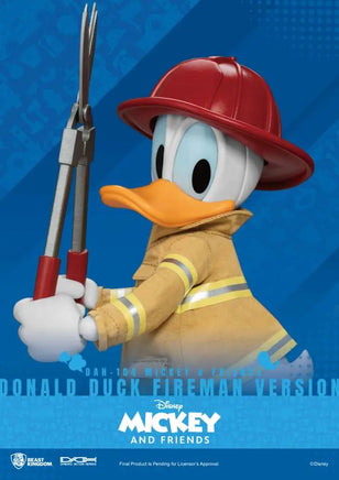 Action Figure Paperino Pompiere Mickey e Friends Donald Duck Fireman Version DAH