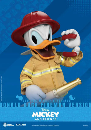 Action Figure Paperino Pompiere Mickey e Friends Donald Duck Fireman Version DAH