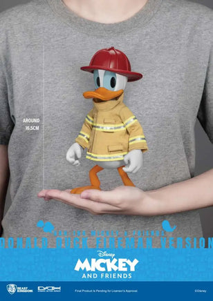 Action Figure Paperino Pompiere Mickey e Friends Donald Duck Fireman Version DAH