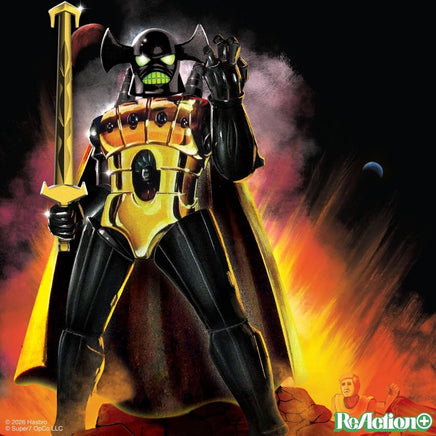 Action Figure Micronauts W03 Emperor Reaction+ Super 7 10 cm