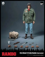 Action Figure Rambo First Blood John Rambo Field Jacket 1/6 Stallone Threezero