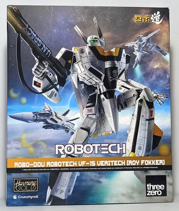 Action Figure Robo-Dou Robotech Vf‐1s Veritech Roy Fokker Threezero