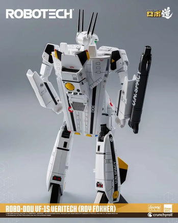 Action Figure Robo-Dou Robotech Vf‐1s Veritech Roy Fokker Threezero