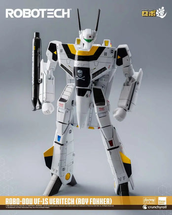 Action Figure Robo-Dou Robotech Vf‐1s Veritech Roy Fokker Threezero