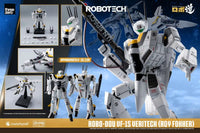 Action Figure Robo-Dou Robotech Vf‐1s Veritech Roy Fokker Threezero