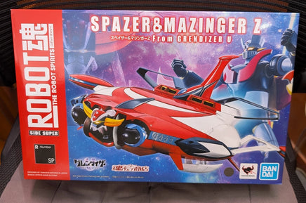 Action Figure Bandai Robot Spirits Grendizer U Spazer & Mazinger Z Jet Scrander