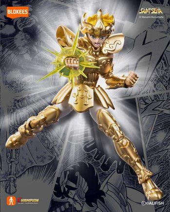 Action Figure Saint Seiya Leo Aiolia Champion Class Model Kit Cavaliere d'Oro