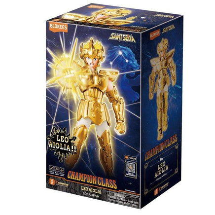 Action Figure Saint Seiya Leo Aiolia Champion Class Model Kit Cavaliere d'Oro