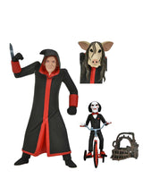 Action Figure Saw Toony Terrors Jigsaw Killer e Billy Tricycle Box Set