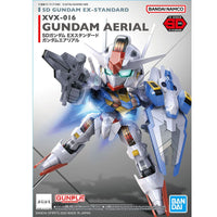 Model Kit Action Figure Sd Gundam Aerial ex standard Gunpla Bandai
