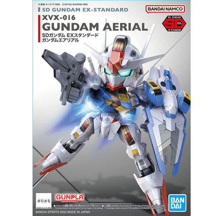 Model Kit Action Figure Sd Gundam Aerial ex standard Gunpla Bandai
