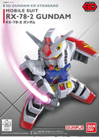 Model Kit Action Figure Sd Gundam RX78-2 ex std 001 Gunpla Bandai
