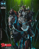 Action Figure Spawn The Dark Ages Spawn the Bloodaxe with Horse