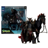 Action Figure Spawn The Dark Ages Spawn the Bloodaxe with Horse