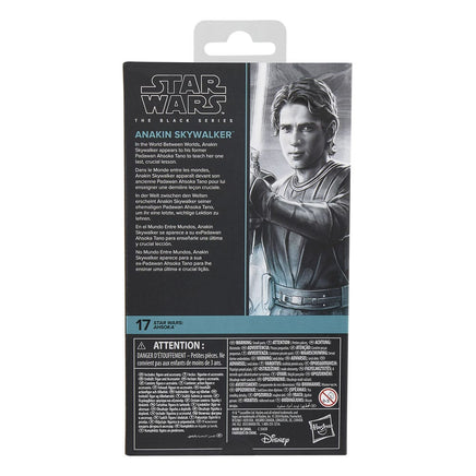 Action Figure Hasbro Star Wars Black Series Ahsoka Anakin Skywalker
