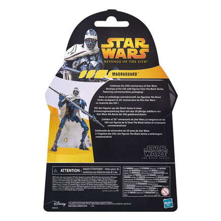 Action Figure Star Wars Magnaguard Episodio III Black Series 20° Anniversario