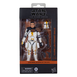 Action Figure Star Wars Episodio III Black Series Clone Tenente Galle