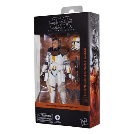 Action Figure Star Wars Episodio III Black Series Clone Tenente Galle
