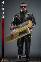 Action Figure Hot Toys Terminator 2 Movie Masterpiece 1/6 T-800 Schwarzenegger