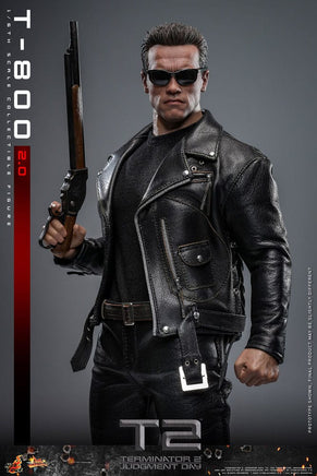 Action Figure Hot Toys Terminator 2 Movie Masterpiece 1/6 T-800 Schwarzenegger