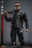 Action Figure Hot Toys Terminator 2 Movie Masterpiece 1/6 T-800 Schwarzenegger