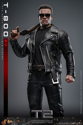 Action Figure Hot Toys Terminator 2 Movie Masterpiece 1/6 T-800 Schwarzenegger