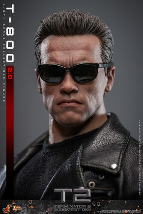 Action Figure Hot Toys Terminator 2 Movie Masterpiece 1/6 T-800 Schwarzenegger