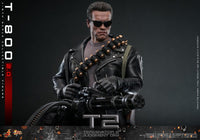 Action Figure Hot Toys Terminator 2 Movie Masterpiece 1/6 T-800 Schwarzenegger