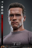 Action Figure Hot Toys Terminator 2 Movie Masterpiece 1/6 T-800 Schwarzenegger