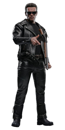 Action Figure Hot Toys Terminator 2 Movie Masterpiece 1/6 T-800 Schwarzenegger