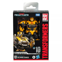 Action Figure Transformers Reactivate Studio Deluxe Game Edition Bumblebee
