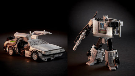 Action Figure Transformers Back to The Future Delorean