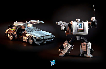 Action Figure Transformers Back to The Future Delorean