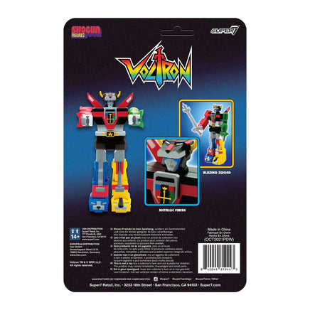 Action Figure Robot Voltron Shogun Reaction