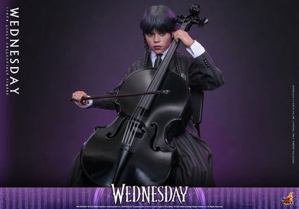 Action Figure Wednesday Mercoledì Addams Jenna Ortega Nevermore 1/6 Hot Toys