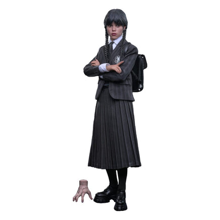 Action Figure Wednesday Mercoledì Addams Jenna Ortega Nevermore 1/6 Hot Toys