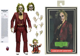 Action Figure Neca Beetlejuice 2 Ultimate Red Tuxedo
