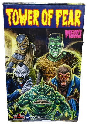 Action Figure Mezco's Monsters 5 Point Tower of Fear Deluxe Set