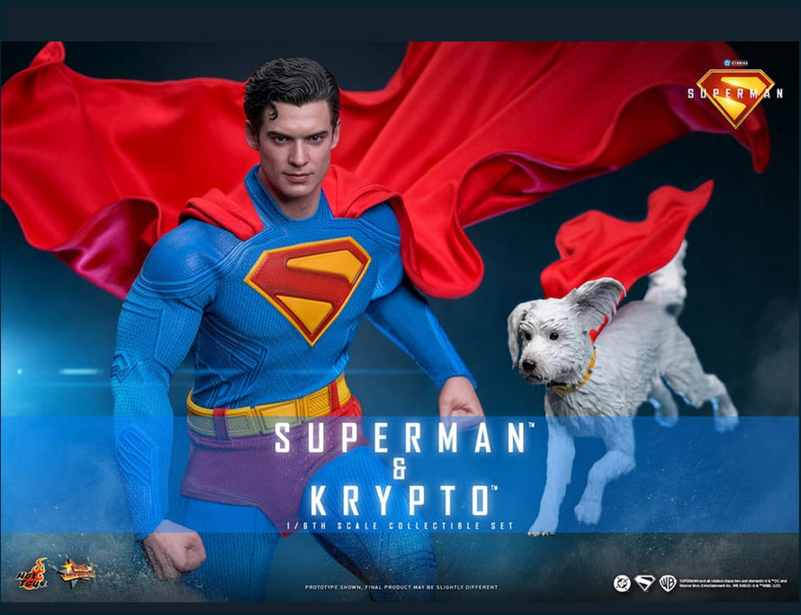 Action Figure Superman e Krypto