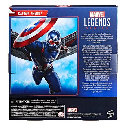 Action Figure Captain America Brave New World Marvel Legends Hasbro