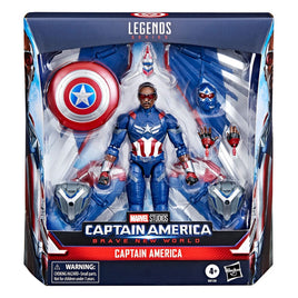 Action Figure Captain America Brave New World Marvel Legends Hasbro