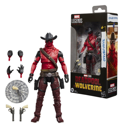 Action Figure Deadpool And Wolverine Cowboypool Marvel Legends Hasbro