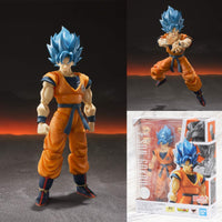 Action Figure Dragon Ball Super Broly Super Saiyan God Goku Shf Figuarts Bandai