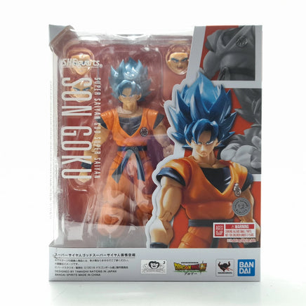 Action Figure Dragon Ball Super Broly Super Saiyan God Goku Shf Figuarts Bandai